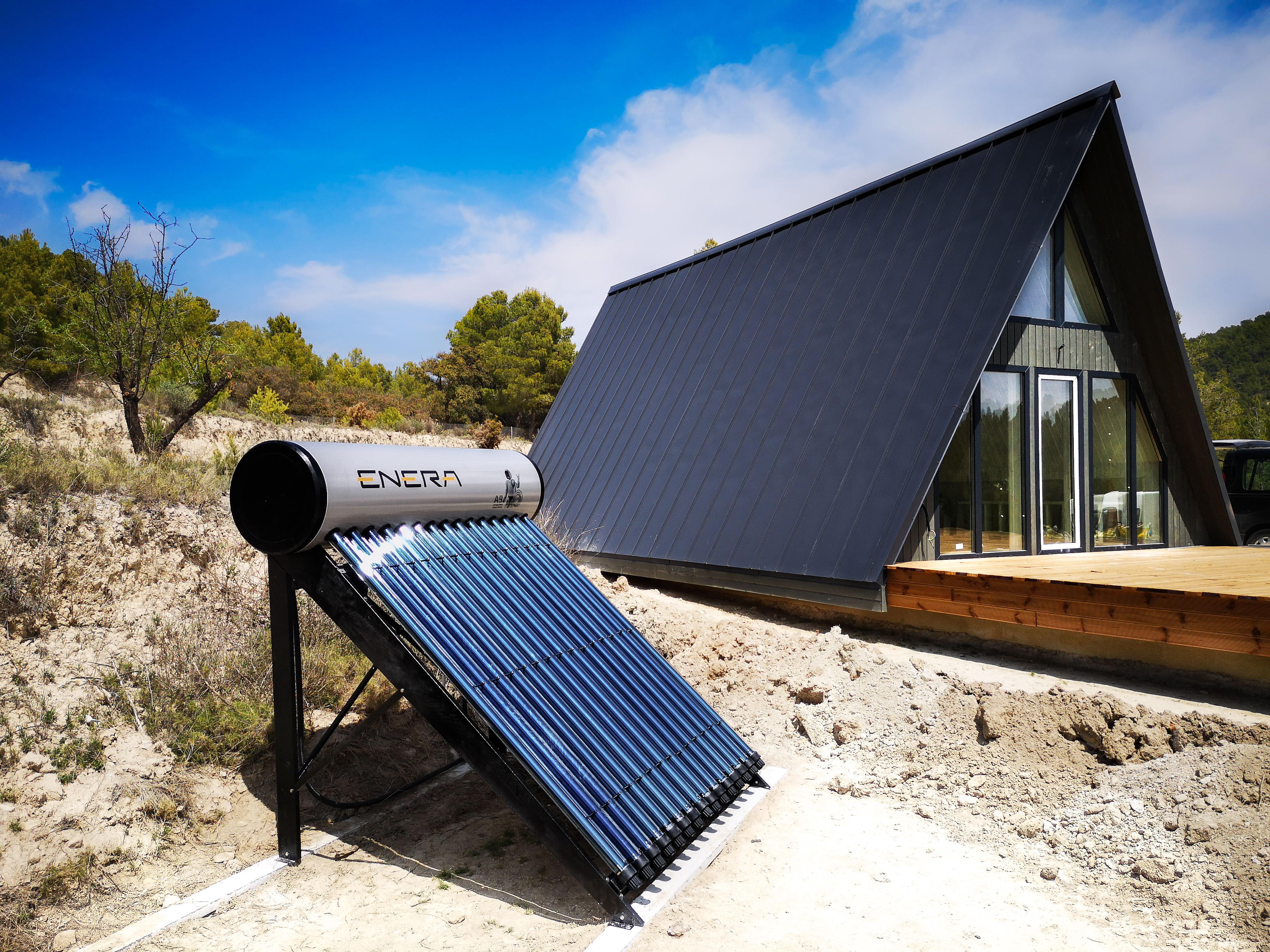 Installation chauffe-eau solaire